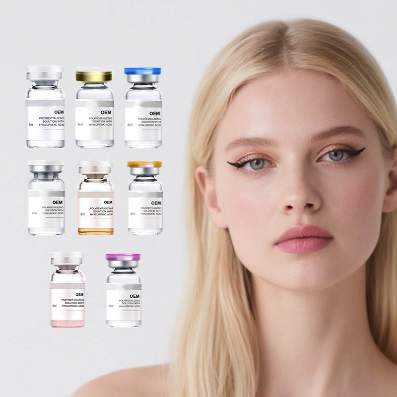 Face Brightening Serum Kit Supplier - Customized Peptide Gold Ampoules