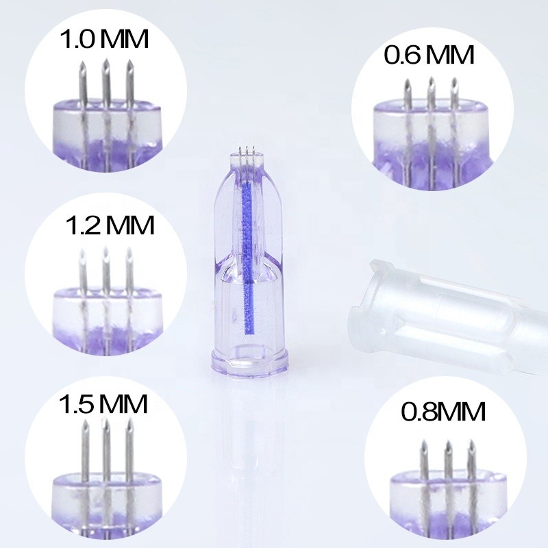 Multi Mesotherapy Needles Supplier - 3 Pin Crystal Wrinkle Removal