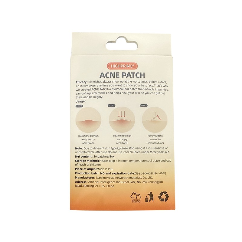 Medical Acne Patch Supplier - OEM 24 36 72 Patches