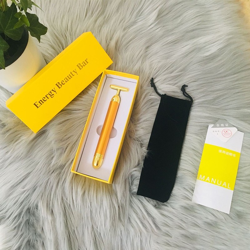 Gold Beauty Bar Supplier - 24k Energy Facial Massage