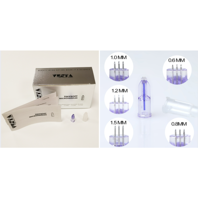 Tinysoft Microneedle Supplier - 3pin Sterile 34G Anti Aging