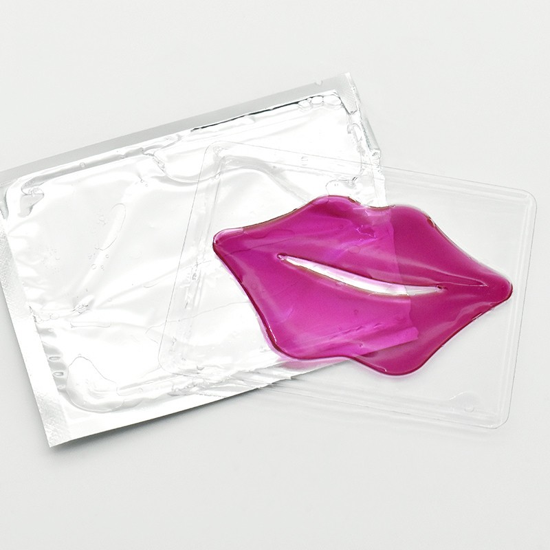 Pink Crystal Lip Mask Factory - Hydrating Gel Patch Private Label