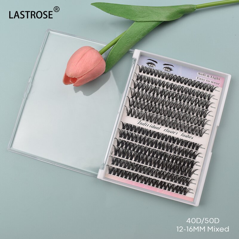 Eyelash Extensions Manufacturer - Cluster Mix Curl Diy Natural Cluster Individual Segmented Lashes Kits