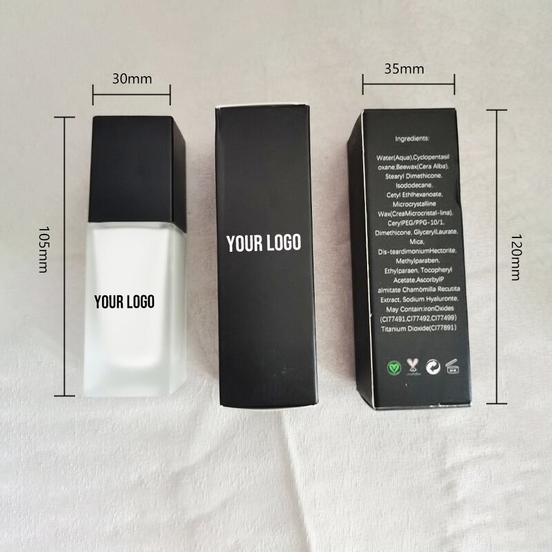 Foundation Manufacturer - Full Coverage Moisturizing Cream Waterproof Long-Lasting Color Changing Liquid Makeup & Private Label