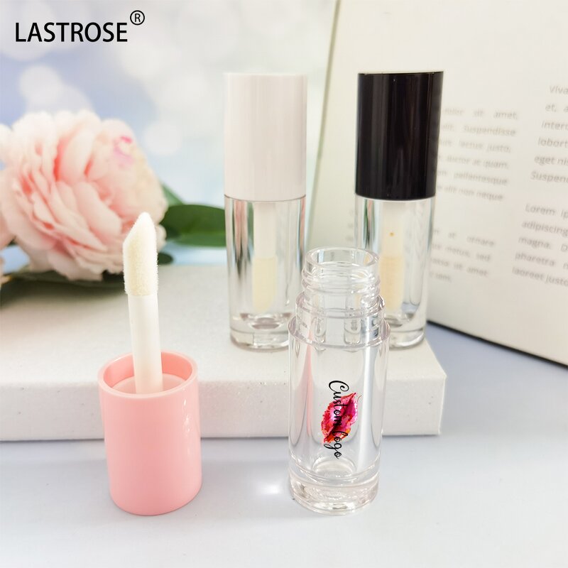 Lip Gloss Tube Manufacturer - with Big Brush Applicator Plastic Empty and Packaging Box for Lipstick Use & Wholesale
