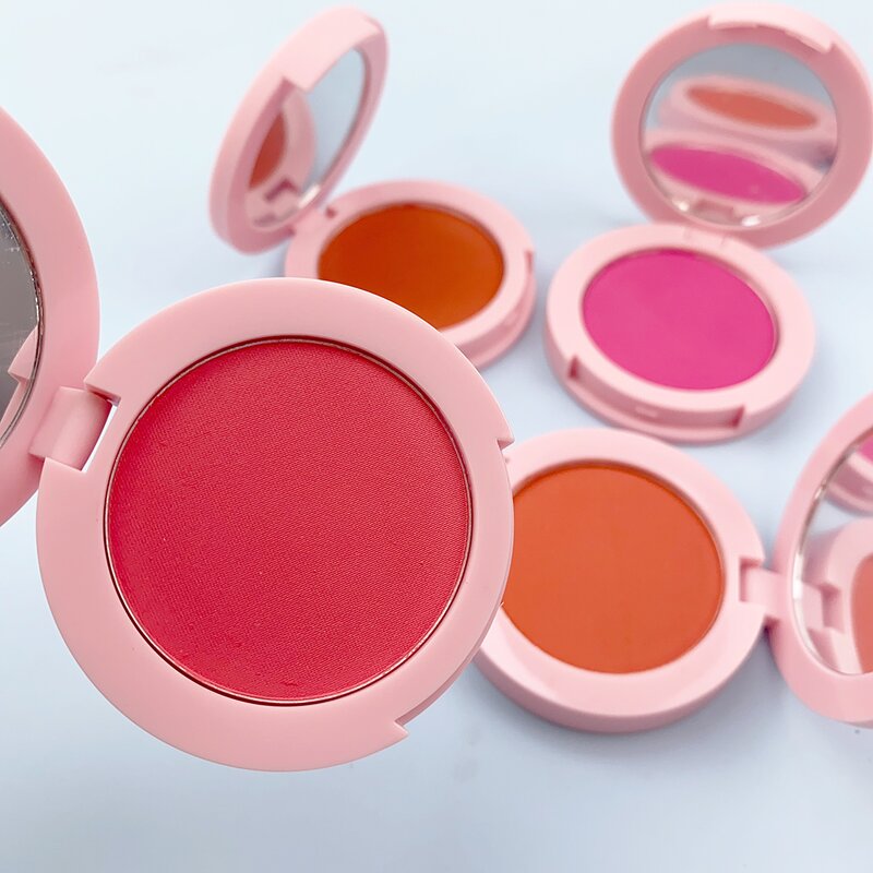 Powder Blusher Manufacturer - 12 Color Spot Neutral Matte Waterproof Mineral HALAL Certified Rouge Powder & Hot Wholesale