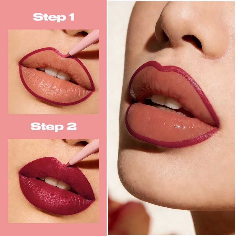 Lip Liners Manufacturer - Waterproof Matte Vegan Creamy Brown Lipstick Pencil & Wholesale Print Your logo Packaging Vendor