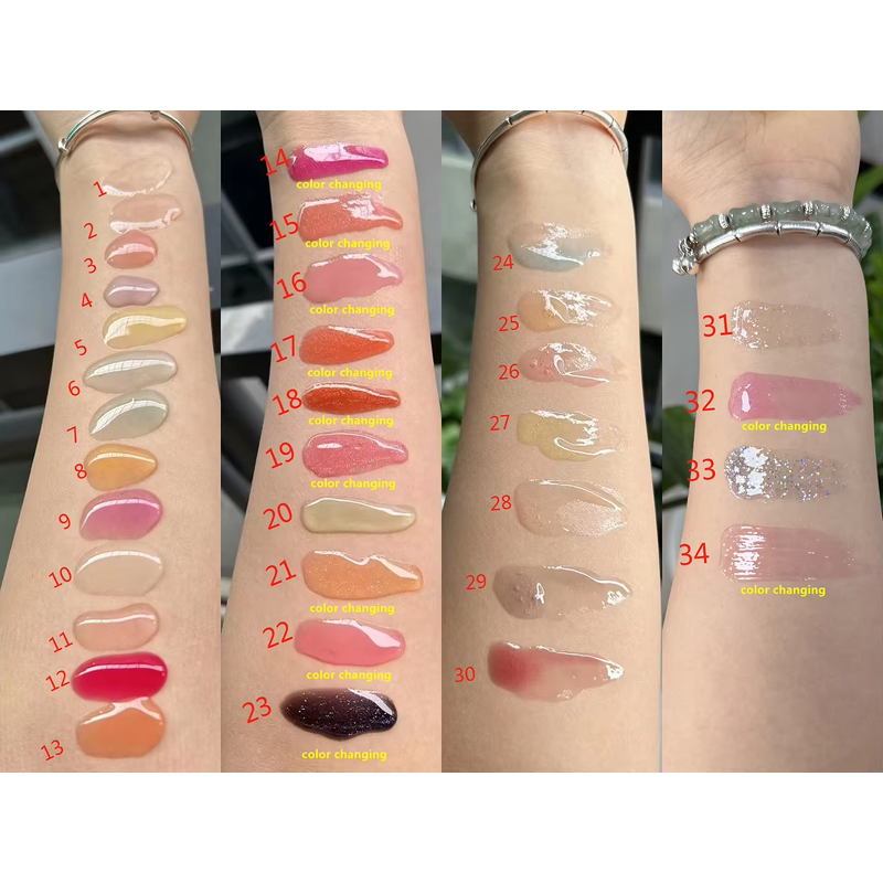 Lip Plumper Gloss Manufacturer - Fruit Lipgloss Lip Care Colorful Tint Clear Vegan & Wholesale Private Label
