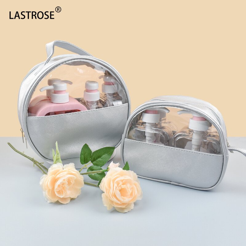 Travel Organizer Manufacturer - Large Capacity Round Folding with Zipper & Handle Cosmetic Toiletry Kit Storage & Private Logo