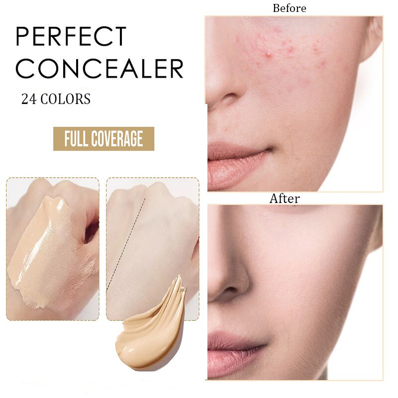 Foundation Manufacturer - Full Coverage Moisturizing Cream Waterproof Long-Lasting Color Changing Liquid Makeup & Private Label