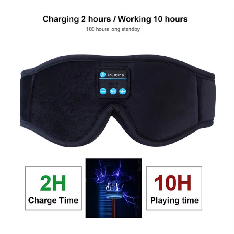 Sleeping Headphones Manufacturer - Bluetooth 3D Sleep Eye Mask