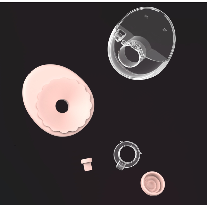 Wireless Breast Pump Supplier - BPA Free Double Pack Hands Free