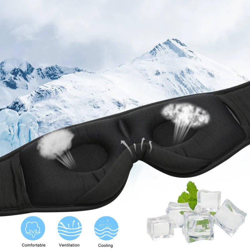 Sleeping Headphones Manufacturer - Bluetooth 3D Sleep Eye Mask