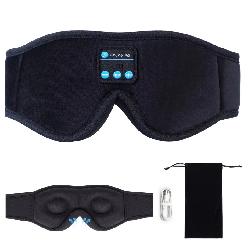 Sleeping Headphones Manufacturer - Bluetooth 3D Sleep Eye Mask