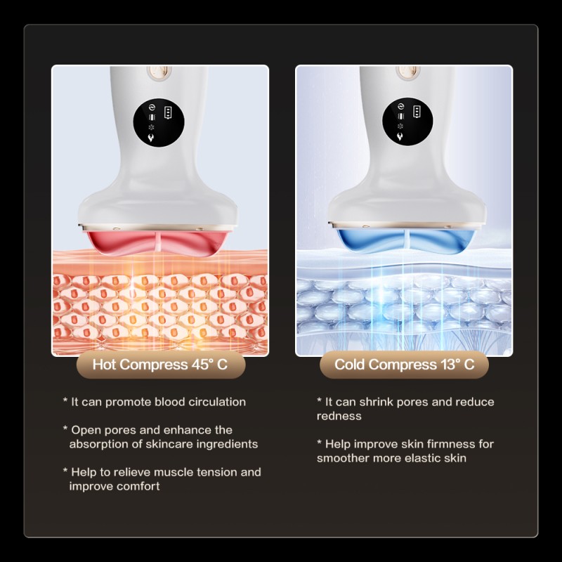 Facial Massager Factory - 7 Color Hot Cold Vibration Lifting