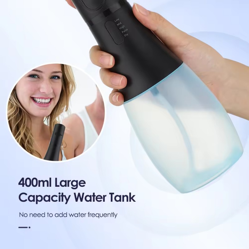 Water Flosser Manufacturer - 5 Modes 400ML Portable Oral