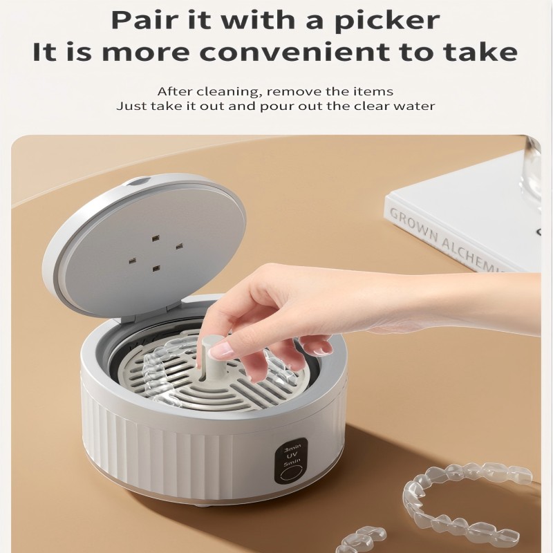 UV Cleaner Supplier - 160ml Household Ultrasonic Machine