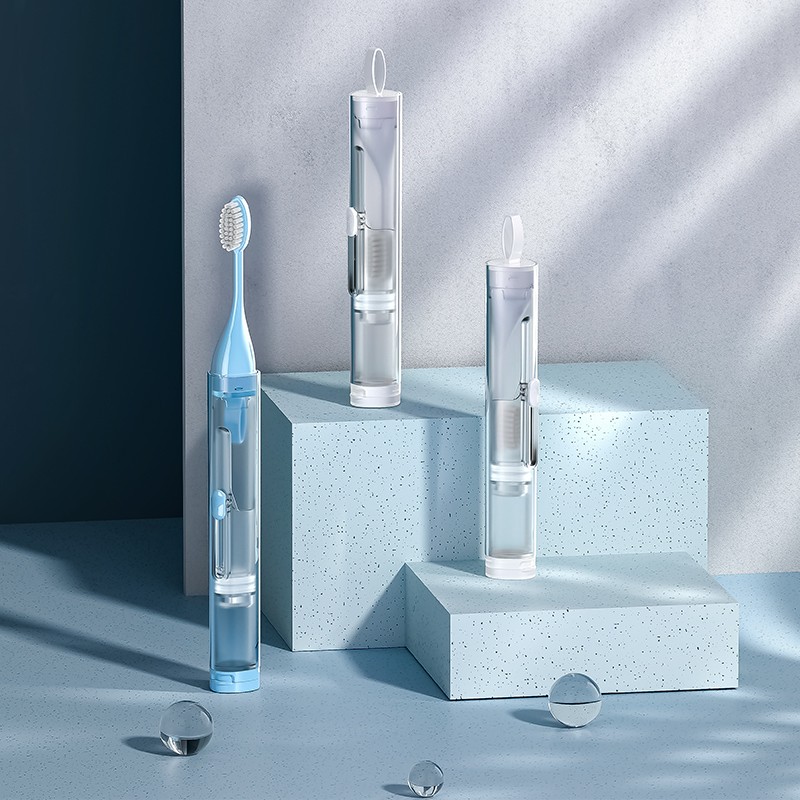 Travel Toothbrush Set Supplier - 2 in 1 Portable with Toothpaste
