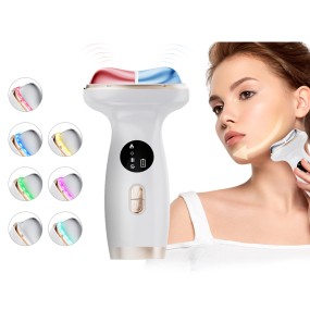 Facial Massager Factory - 7 Color Hot Cold Vibration Lifting