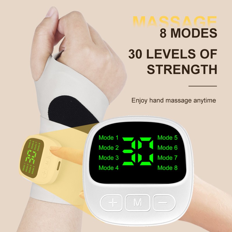 Hand Massager Manufacturer - 8 Mode 30 Speed Vibration