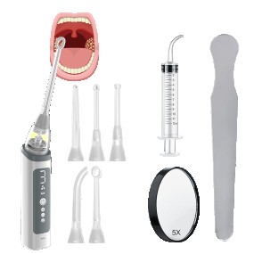 Tonsil Cleaner Factory - Custom Logo 5 Suction Nozzles