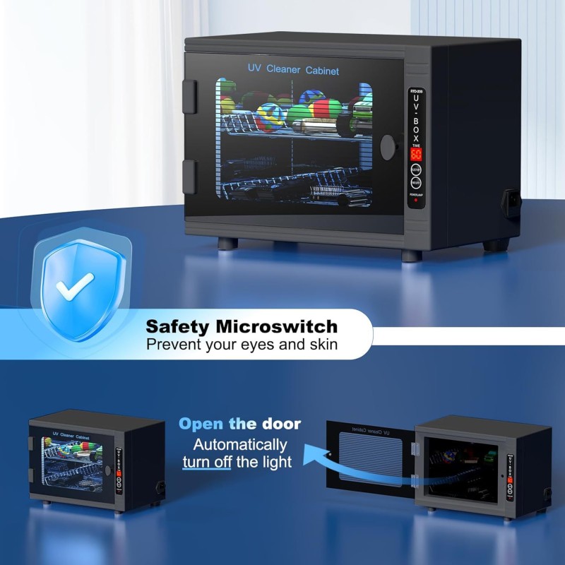 UV Cleaning Cabinet Manufacturer - 12L High Capacity Timer