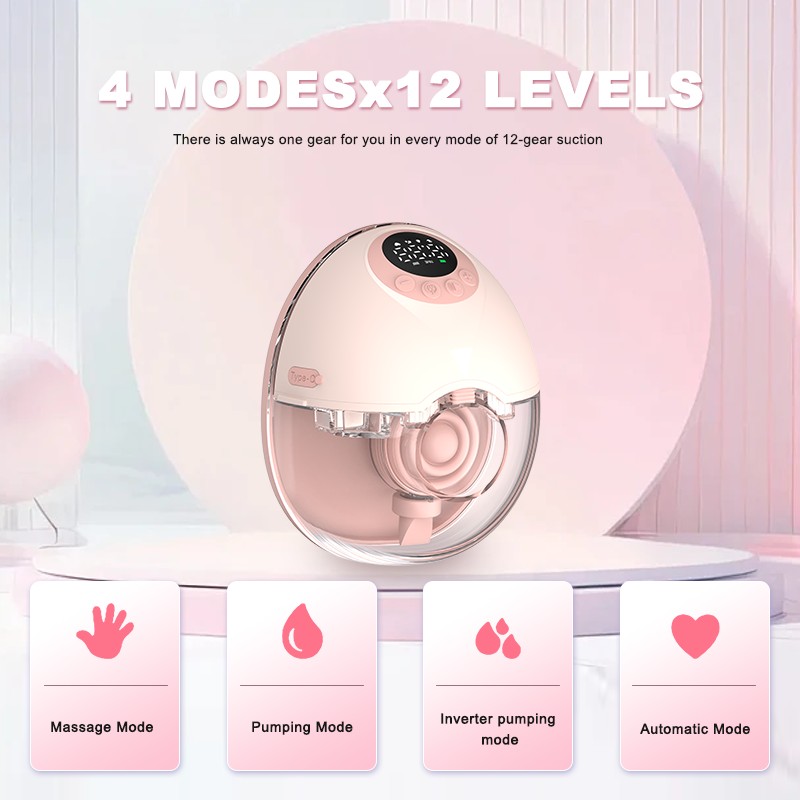 Wearable Breast Pump Factory - OEM UV Sanitizing Voice Notification