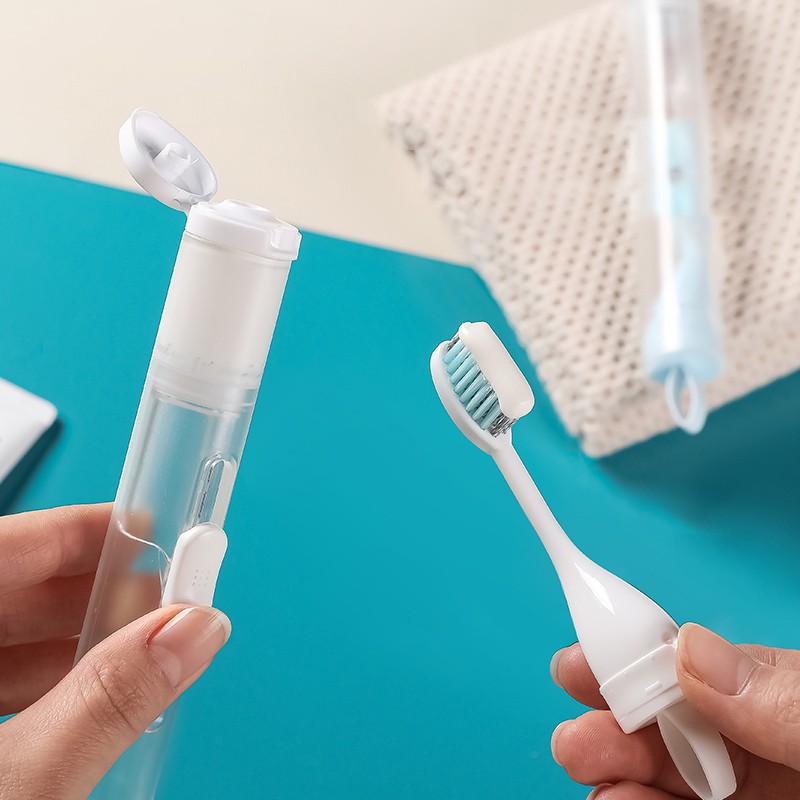 Travel Toothbrush Set Supplier - 2 in 1 Portable with Toothpaste