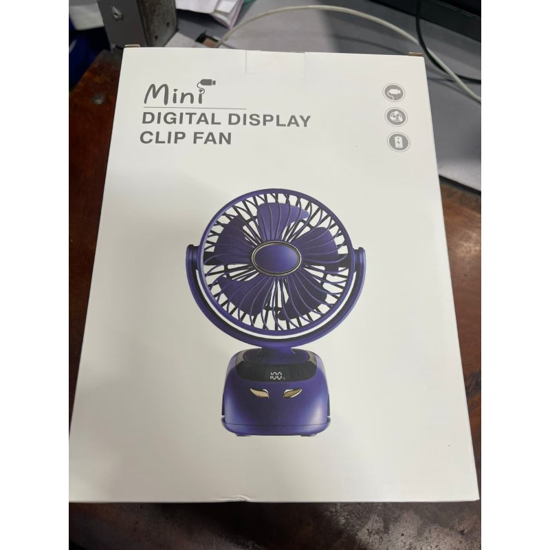 Digital Clip Fan Supplier - Low Noise Long Battery Life