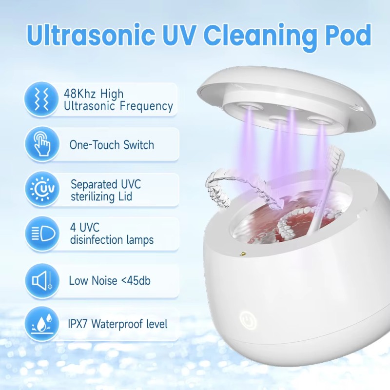 Dental Cleaner Factory - Household 200ml UV Retainer Cleaner