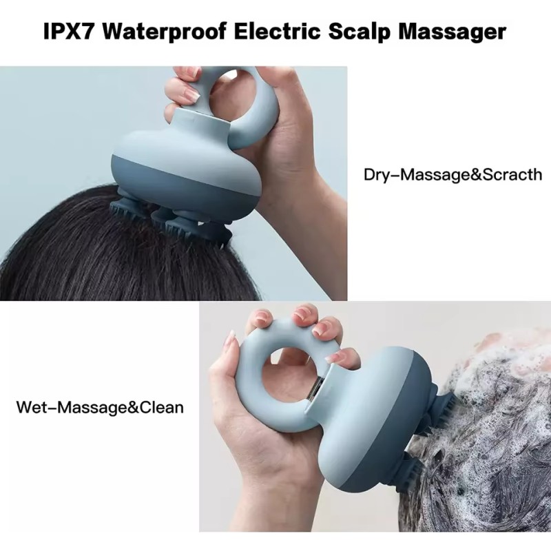 Scalp Massager Manufacturer - 3D Deep Massage Vibrating