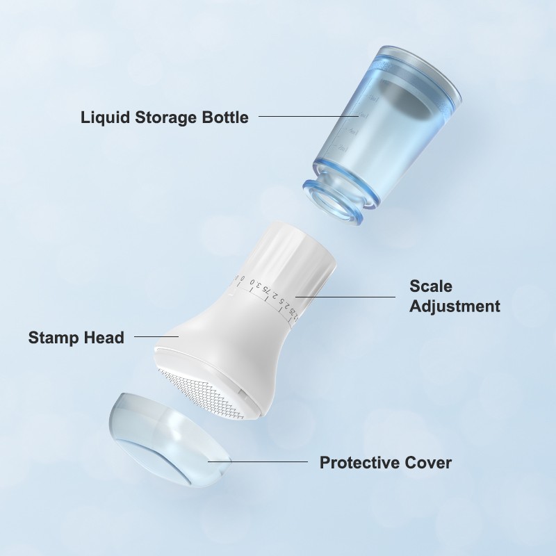 Microneedle Stamp Supplier - 140 Needles Adjustable 0-3.0mm