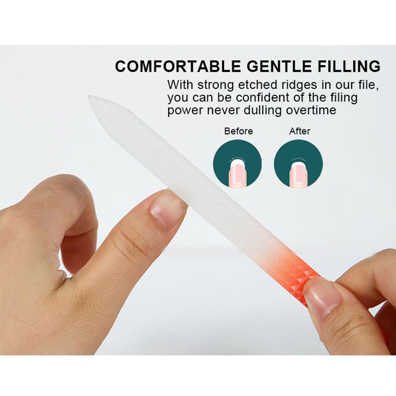 Glass Nail File Factory - Double Side Crystal Glass