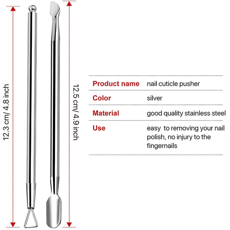 Cuticle Tool Manufacturer - OEM Custom Colorful Double