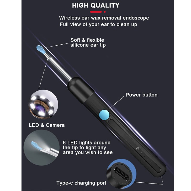 Ear Pick Kit Supplier - Professional Reusable Spiral