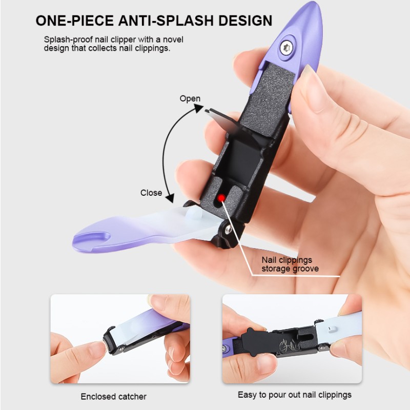 Toenail Clipper Manufacturer - Large Opening Self-Collecting