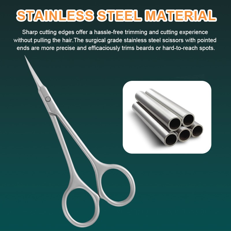 Nose Hair Scissors Manufacturer - Japan Style Professional Barber