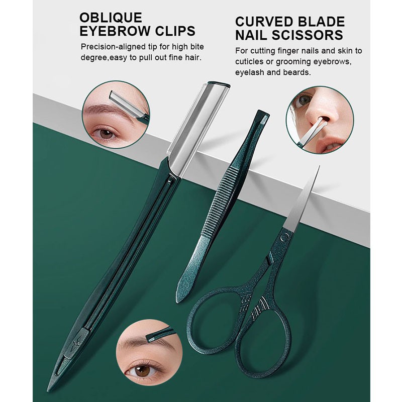 Manicure Set Factory - 40 in 1 Home Care Luxury Travel Bag