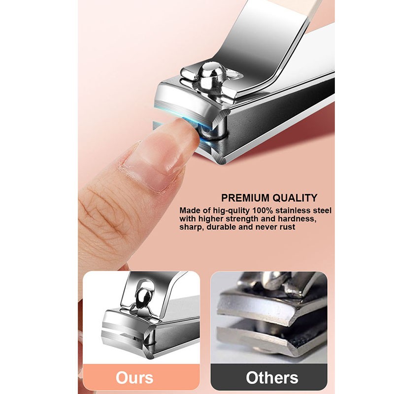 Manicure Pedicure Set Factory - 14 Piece Professional Tool Kit