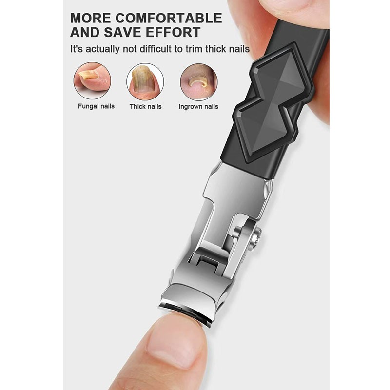 Nail Clipper Manufacturer - Wide Jaw Opening Angled Head