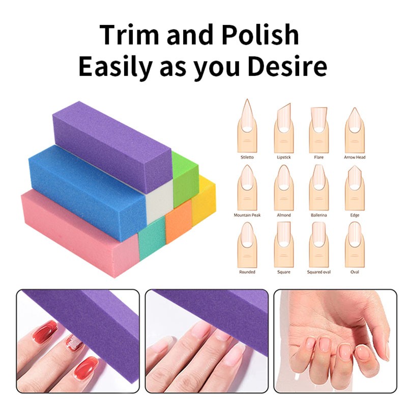 Nail File Factory - 4 Way Double Sided Sponge