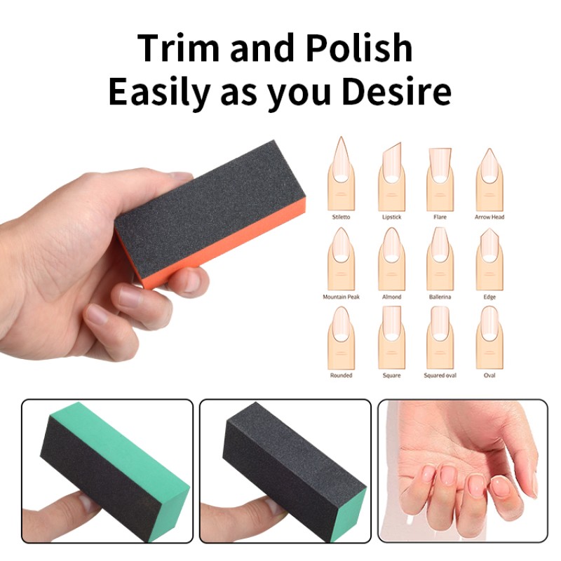 Nail Buffer Supplier - Double Side Sponge Mini