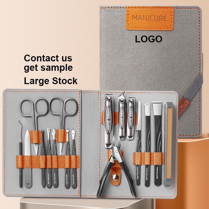 Nail Care Kit Manufacturer - 16 Piece Stainless Steel Gift Set