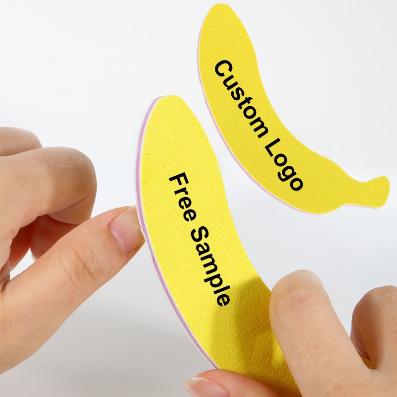 Nail File Factory - Custom Banana Curved 180/240 Grit