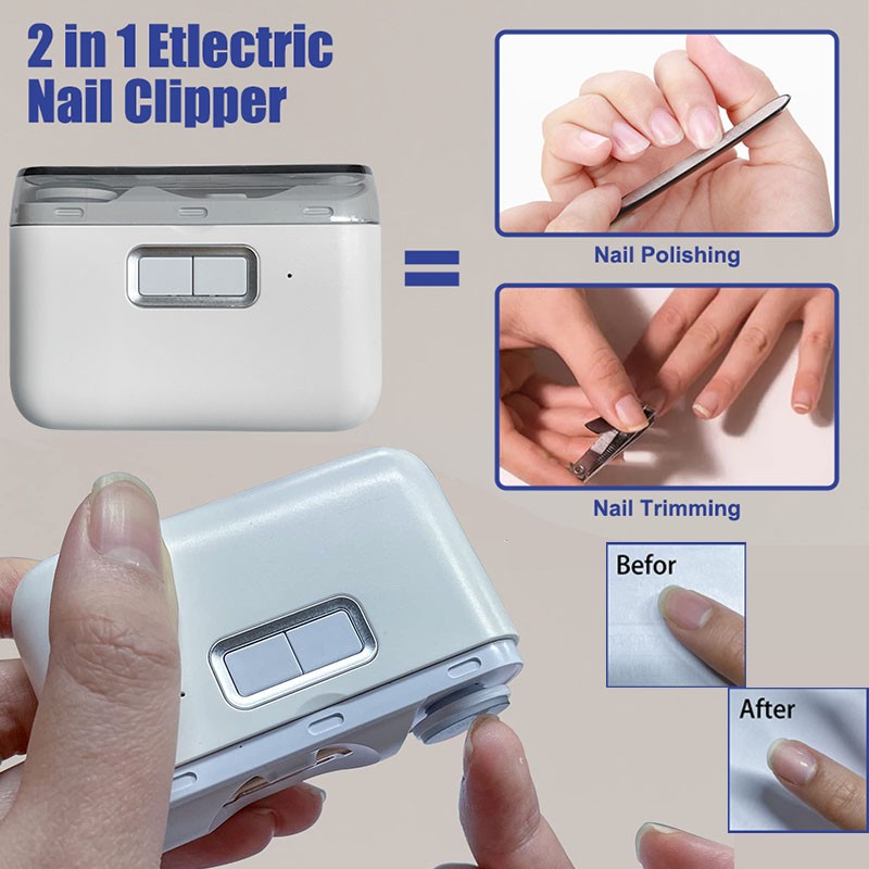 Electric Nail Clipper Supplier - USB Rechargeable Safety Trimmer