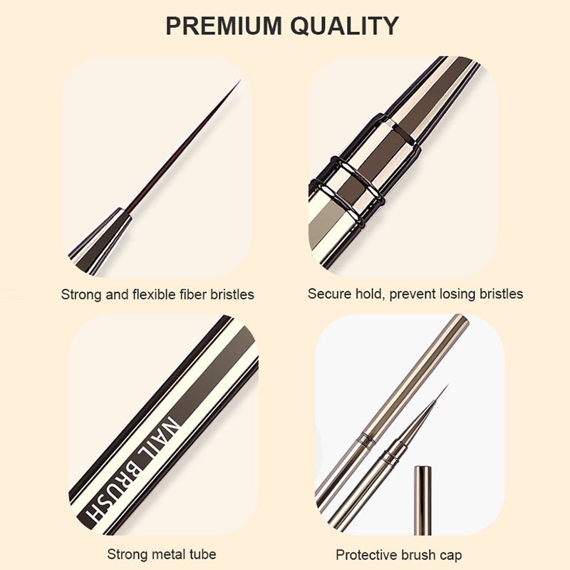 Nail Brush Supplier - High Quality Long Lines Dotting