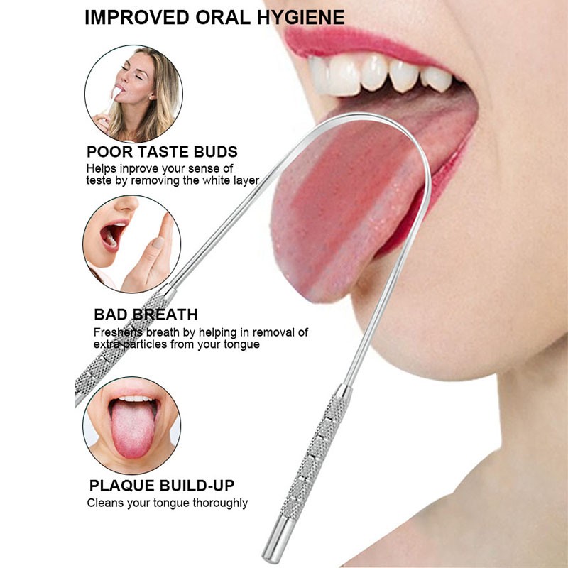 Tongue Scraper Supplier - Non Disposable Rose Gold