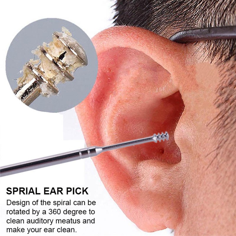 Ear Picker Manufacturer - OEM Custom 6PCS Spiral