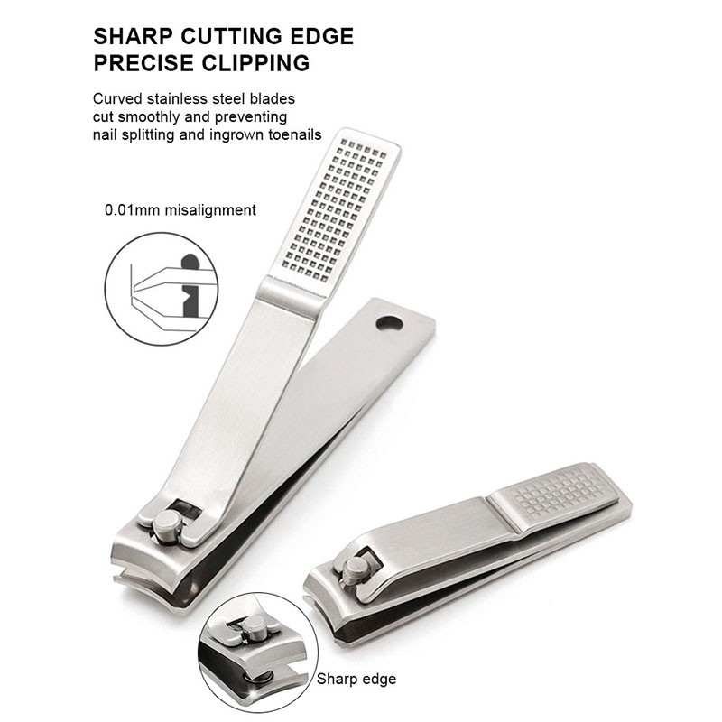 Nail Clipper Set Manufacturer - 3 Pack Premium Stainless Steel