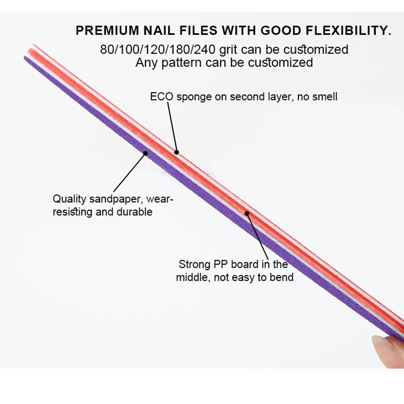 Nail File Supplier - Factory OEM/ODM Custom Wholesale